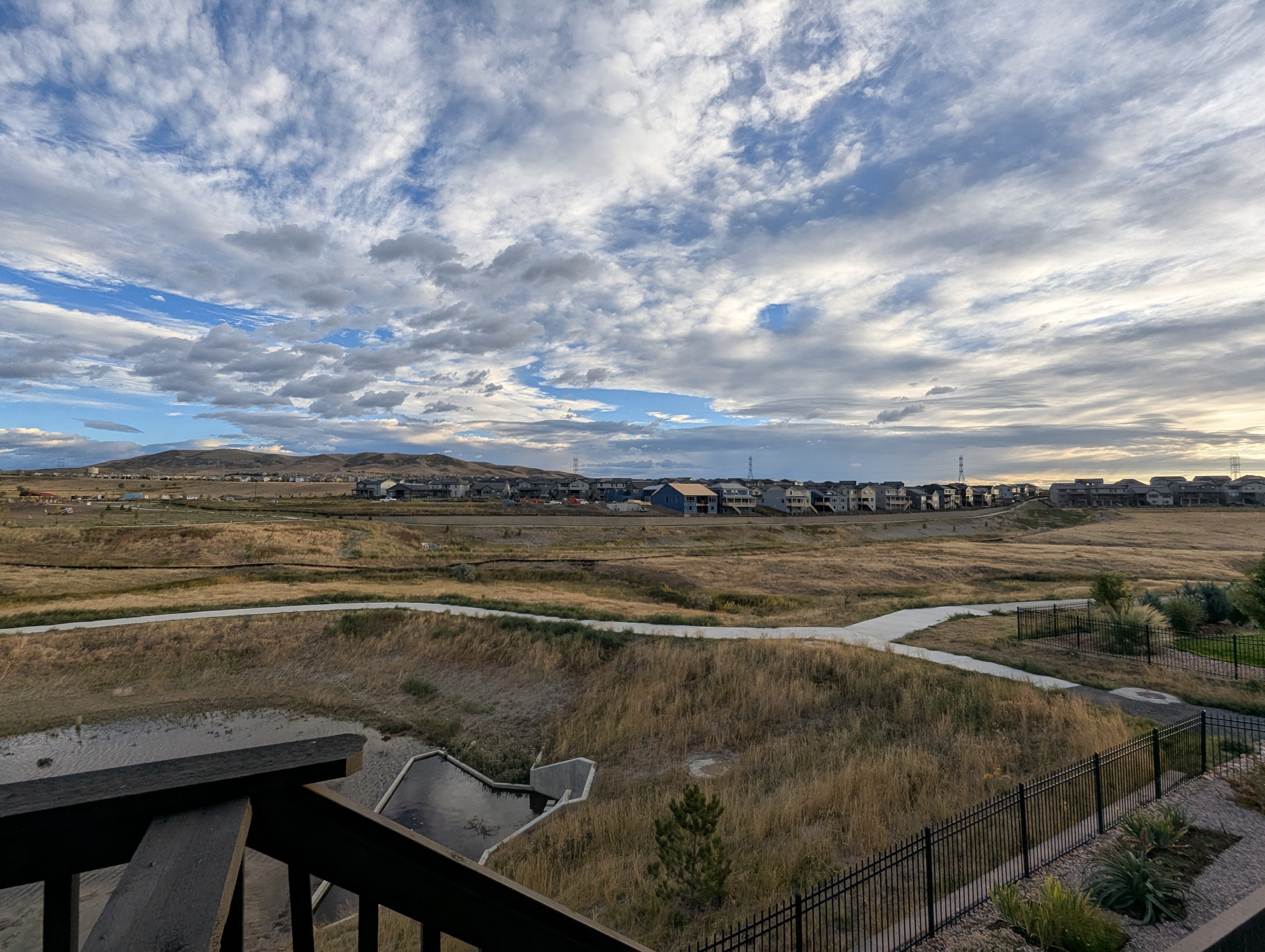 clouds, Morrison, Colorado